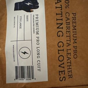 NWT: Bruce Bolt batting gloves